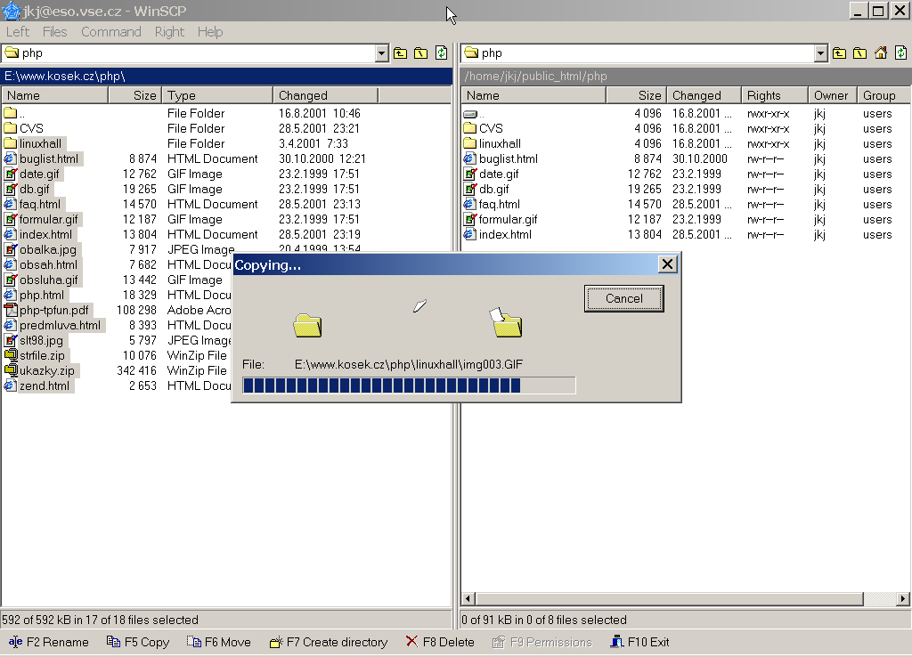 WinSCP – vysoká bezpečnost v uživatelsky příjemném hávu